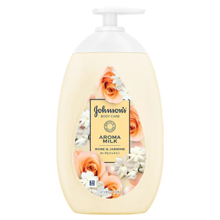 [แพ็คคู่] จอห์นสัน บอดี้ แคร์ อโรม่า มิลค์ โรส แอนด์ จัสมิน 500มล x 2 Johnson's Body Care Aroma Milk Rose & Jasmine