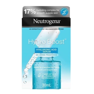 นูโทรจีนา เซรั่มปกป้องผิว ไฮโดร บูสท์ ไฮยาลูรอนิค เอซิด เซรั่ม 30 ก. Neutrogena Hydro Boost Hyaluronic Acid Serum 30 g.