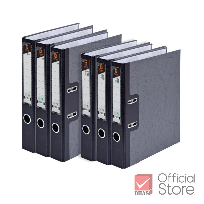 [แพ็ค 6 แฟ้ม] Elephant แฟ้ม แฟ้มสันแคบ No.115F / No.115 A4 จำนวน 6 แฟ้ม