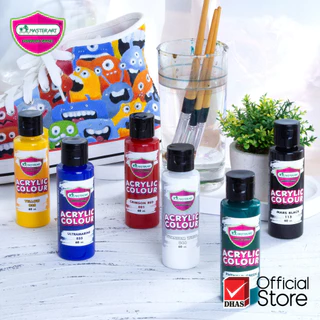 Master Art สีอะคริลิค 60 มล. 6 เฉดสี จำนวน 1 ขวด