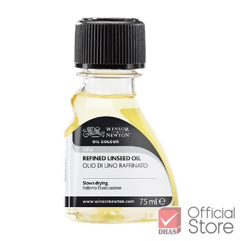 Winsor&Newton น้ำมันลินสีด 75 มล. LINSEED OIL จำนวน 1 ขวด ราคา ถูกที่สุด ดีลบีเคเค แกลเลอรีภาพที่ 6