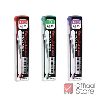 Quantum ไส้ดินสอกด Q300 0.5 มม. 15 ไส้ จำนวน 1 หลอด