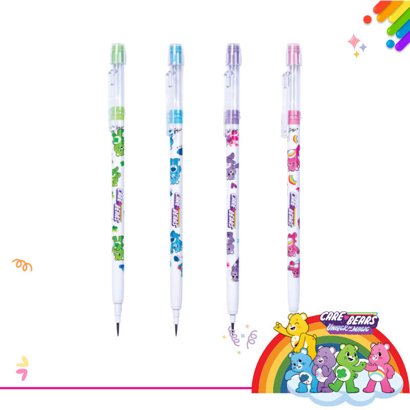Elfen Plus ดินสอ ดินสอต่อไส้ 10 ไส้ แคร์แบร์ จำนวน 1 แท่ง (คละลาย)