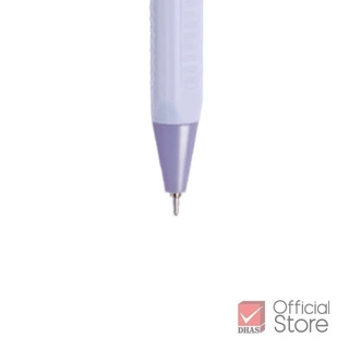 Quantum ปากกา ปากกาลูกลื่น เซนส์ 0.7 น้ำเงิน คละสี จำนวน 12 ด้าม