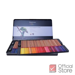 Renaissance สีไม้ ดินสอสีไม้ เกรดอาร์ตติส รุ่น 72 สี กล่องเห…