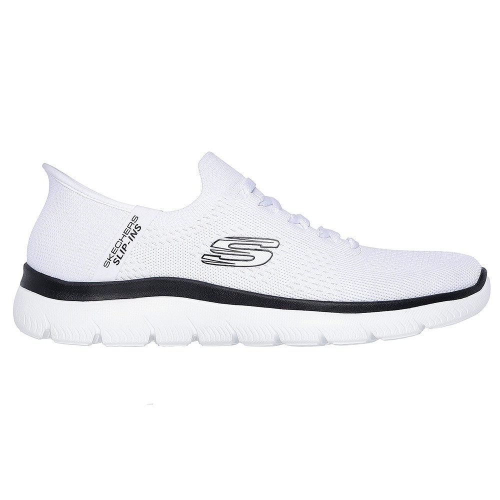 Skechers สเก็ตเชอร์ส รองเท้าผู้ชาย Men Slip-ins Summits Shoes - 232439-WBK Air-Cooled Memory Foam