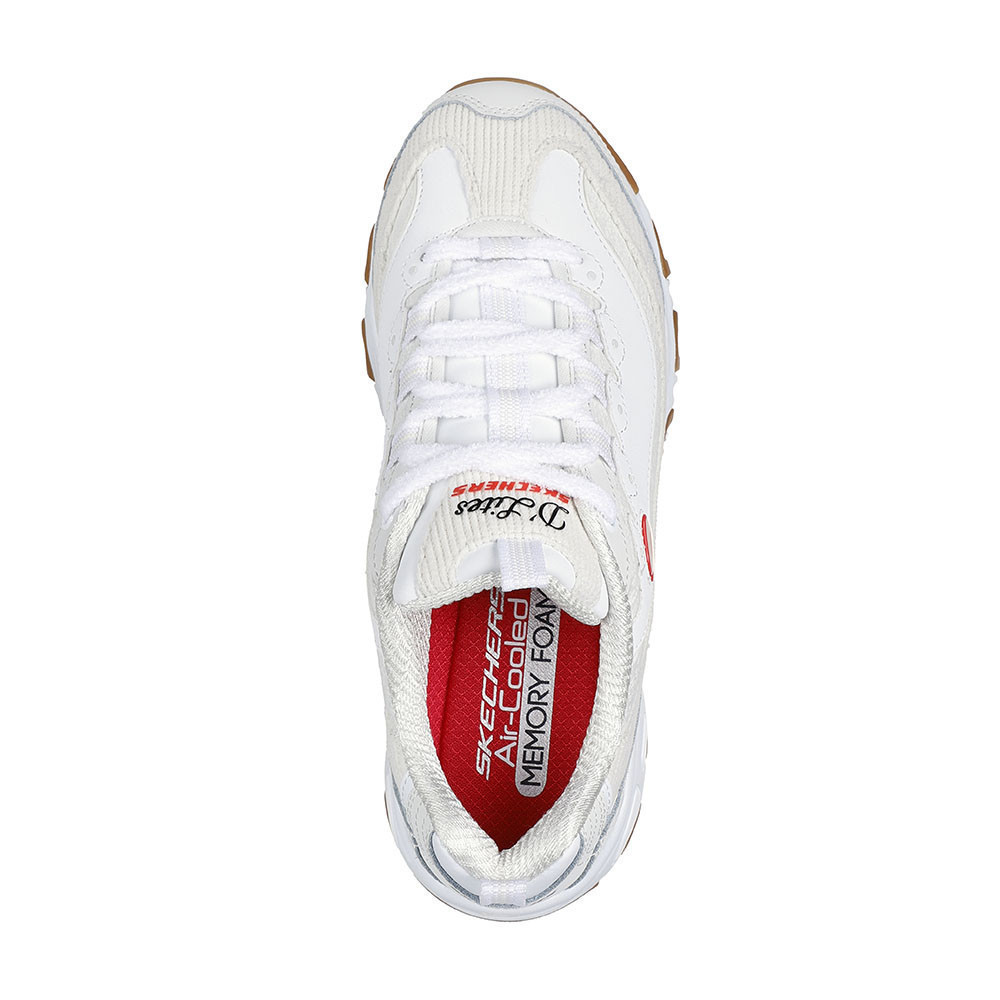 Skechers สเก็ตเชอร์ส รองเท้าผู้หญิง Women D'lites Sport Shoes - 150242-OFWT - Air-Cooled Memory Foam
