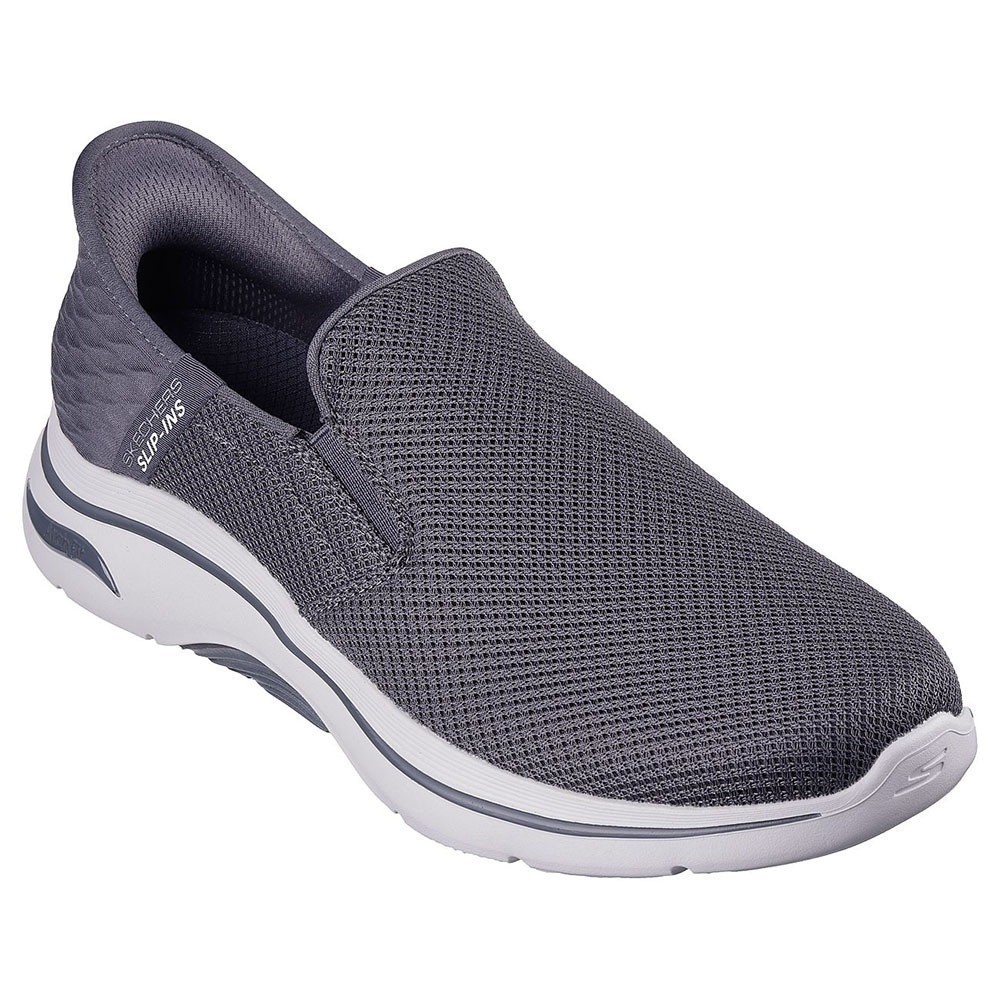 Skechers สเก็ตเชอร์ส รองเท้าผู้ชาย Men Slip-ins GOwalk Arch Fit 2.0 Hands Free 2 Walking Shoes - 216600-CHAR