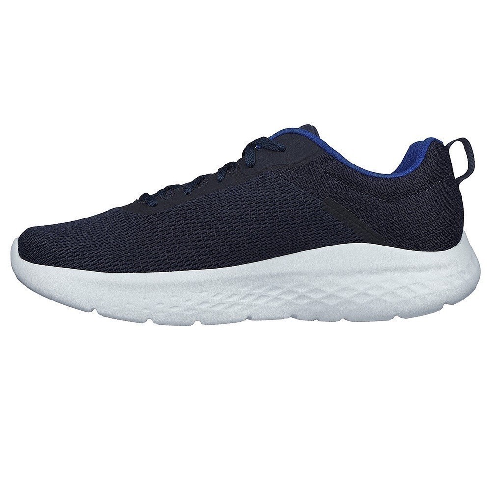 Skechers สเก็ตเชอร์ส รองเท้าผู้ชาย Men GOrun Lite Quick Stride Running Shoes - 220893-NVOR Air-Cooled Goga Mat M-STRIKE