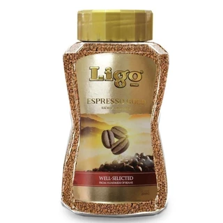 LIGO ลิโก้กาแฟเอสเพรสโซ่โกลด์ 200กรัม [8858663181855]