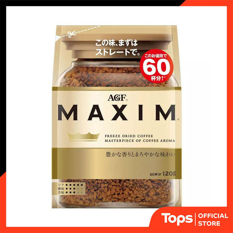 MAXIMS แม๊กซิมส์คอฟฟี่กาแฟสำเร็จรูป 120กรัม [4901111275218]