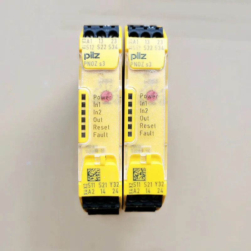 100% ใหม่ ของแท้ pilz PNOZ S3 2 n/o 750103 751103     รีเลย์ความปลอดภัย