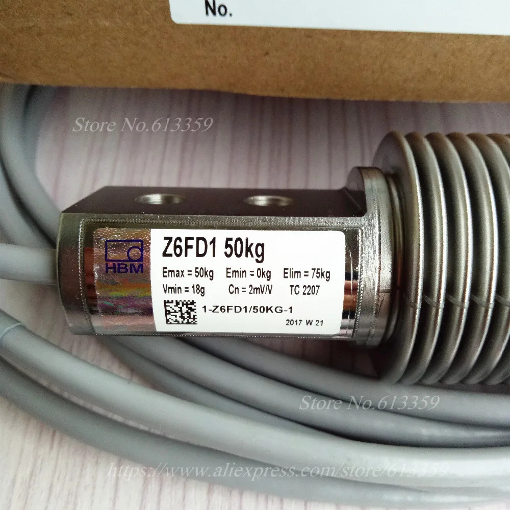 เซ็นเซอร์ชั่งน้ำหนัก HBM Z6FD1 /50KG ใหม่และต้นฉบับ