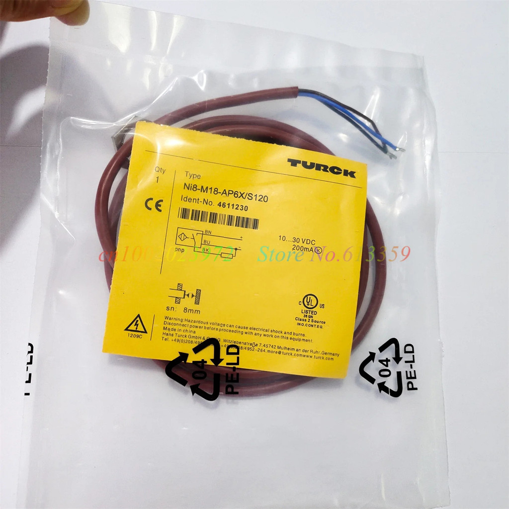 NI8-M18-AP6X/S120 NI8-M18-AN6X/S120 เซ็นเซอร์ Turck ใหม่คุณภาพสูง