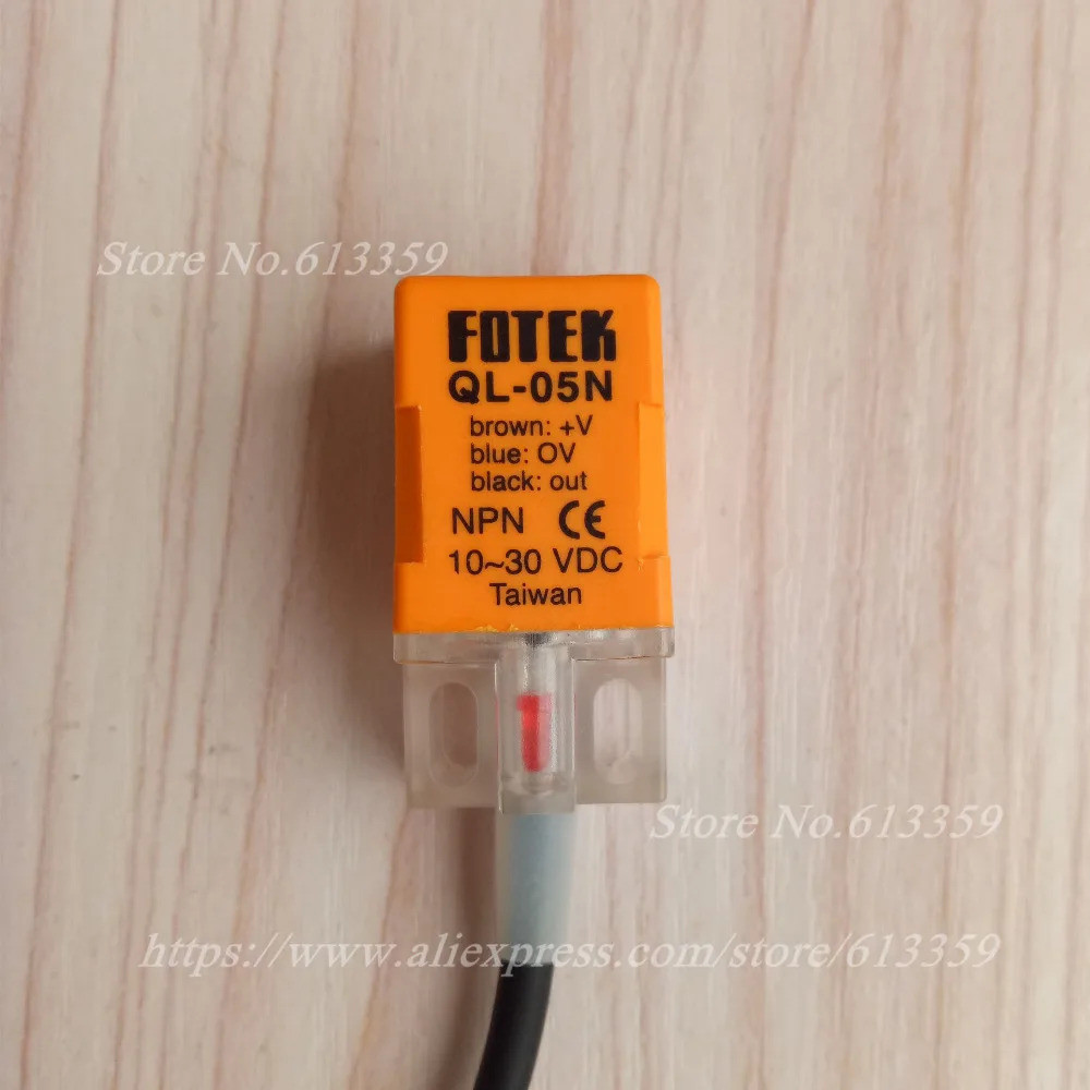 2 ชิ้น QL-05N QL-05P QS-05N QS-05P 10-30VDC เซ็นเซอร์สวิตช์ความใกล้ชิด FOTEK 100% ของแท้ใหม่