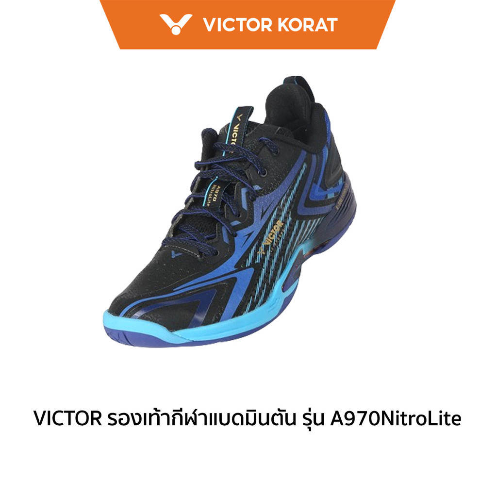 VICTOR รองเท้ากีฬาแบดมินตัน รุ่น A970 NITROLITE (korat)