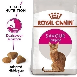 Royal Canin Exigent Savour 400g อาหารเม็ดแมวโต กินอาหารยาก เลือกกิน ชอบรูปแบบเม็ดหลากหลาย อายุ 1 ปีขึ้นไป (โรยัล คานิน)