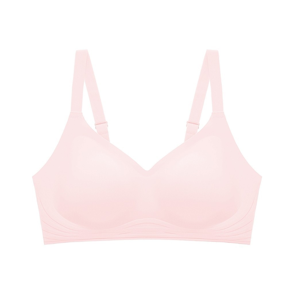 Triumph เสื้อชั้นในไม่มีโครง รูปแบบ smart size รุ่น Zone Easy P 01 รหัส 10221340 สีชมพู 00CQ