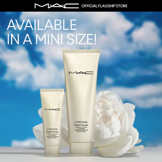 MAC Hyper Real Cream to Foam Cleanser / แมค โฟมล้างหน้า Hyper Real - ทำความสะอาดอย่างล้ำลึก แต่ยังคงให้ผิวที่ชุ่มชื้น