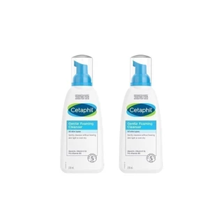 [แพคคู่สุดคุ้ม] เซตาฟิล Cetaphil Gentle Foaming Cleanser โฟมทำความสะอาดผิวหน้า เนื้อละเอียด 236 ml.