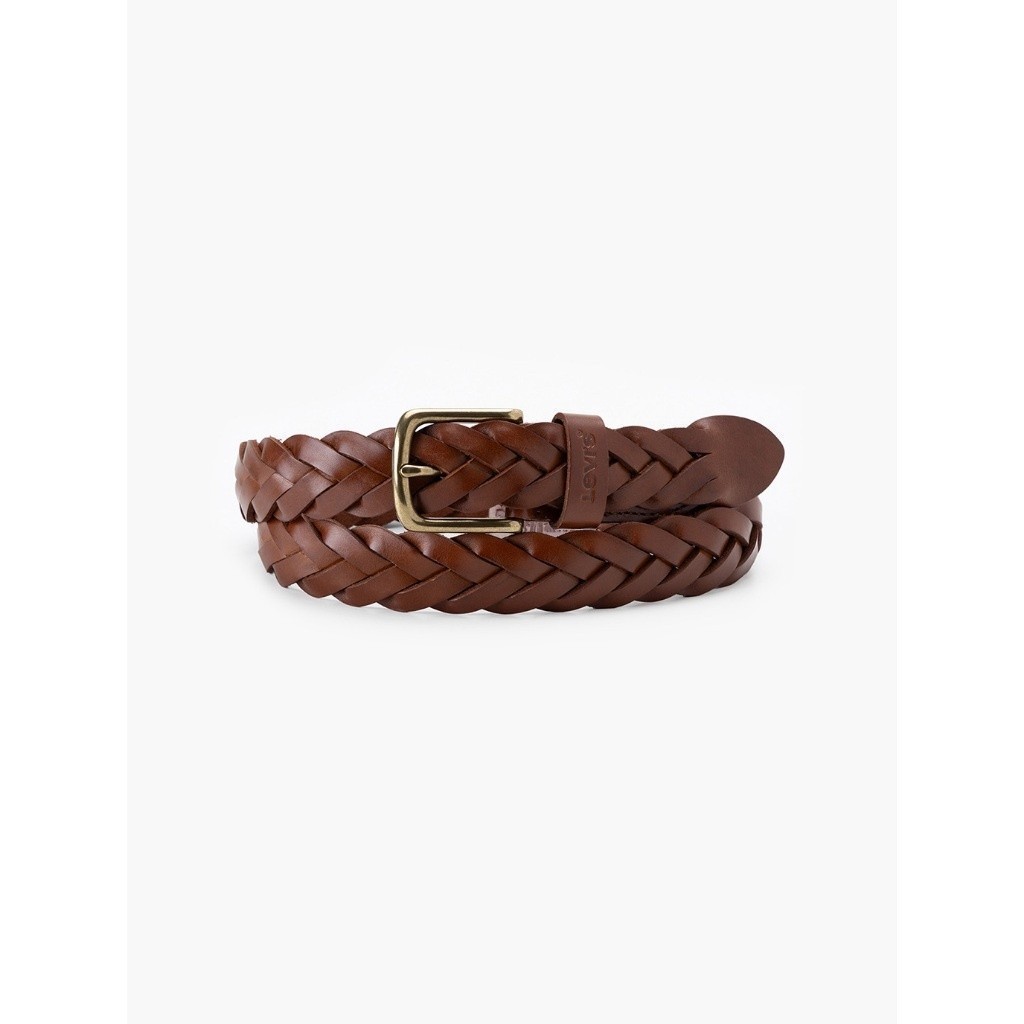 เข็มขัด Levi's® Men's Leather Braided Belt