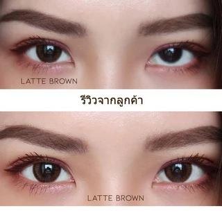 Lollipop OnStyle Contact Lens Latte Brown 0.00ถึง-1000 คอนแทคเลนส์