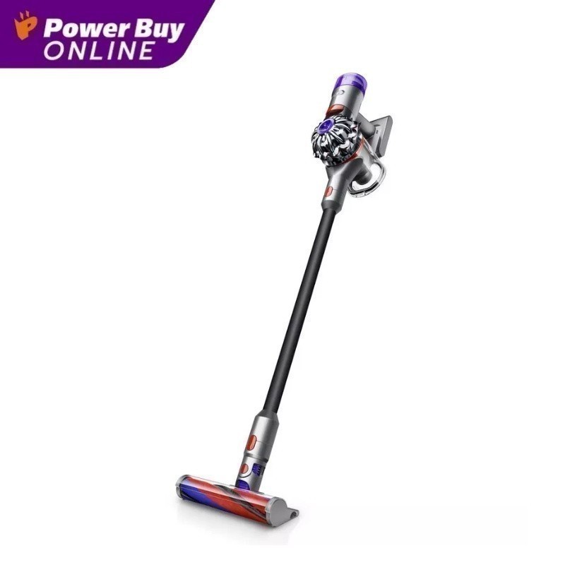 DYSON V8 Slim Fluffy เครื่องดูดฝุ่นแบบด้าม (545 วัตต์, 0.54 ลิตร, สี Iron/Black) รุ่น SV10KV8 SLIMFF