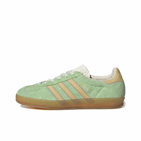 【ของแท้ 100%】adidas originals GAZELLE Green sports shoes