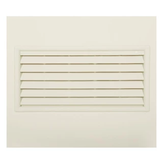 AZLE ประตูห้องน้ำ PVC AZ-2 เกล็ดล่าง 70X180 ซม. สีครีม จัดส่งโดย HomePro