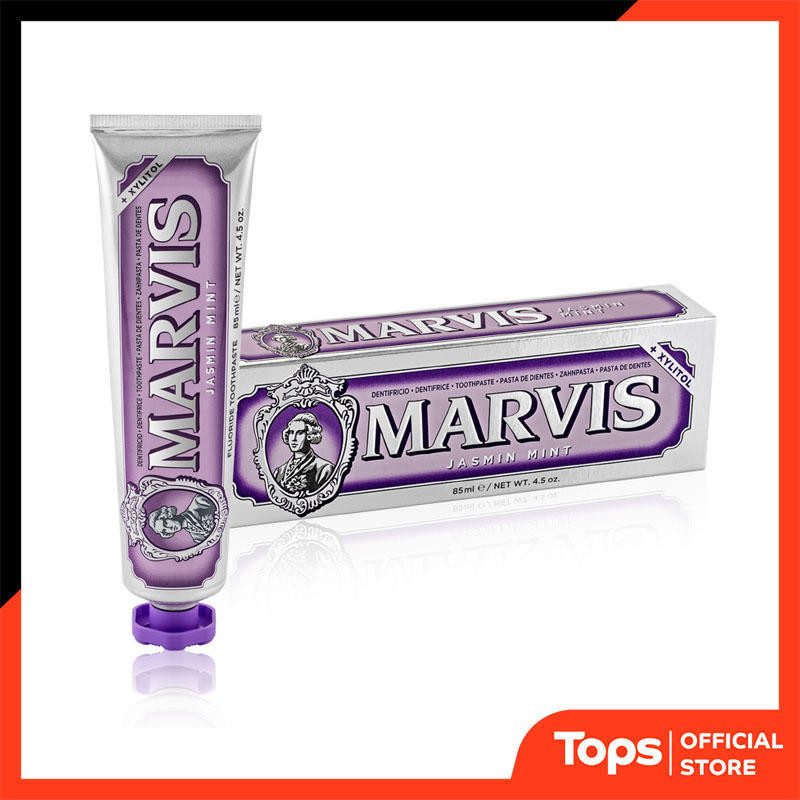 MARVIS มาร์วิสยาสีฟันไวท์เทนนิ่งมิ้นท์ 85มล. [8004395111718]