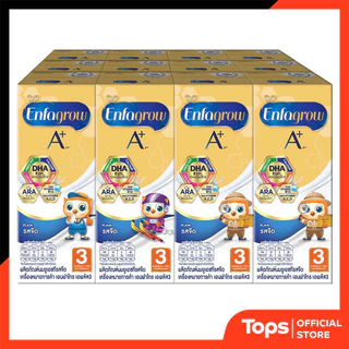 ENFAGROW เอนฟาโกร3เอพลัสนมยูเอชทีรสจืด 180มล. แพค 12 [0300875104255]