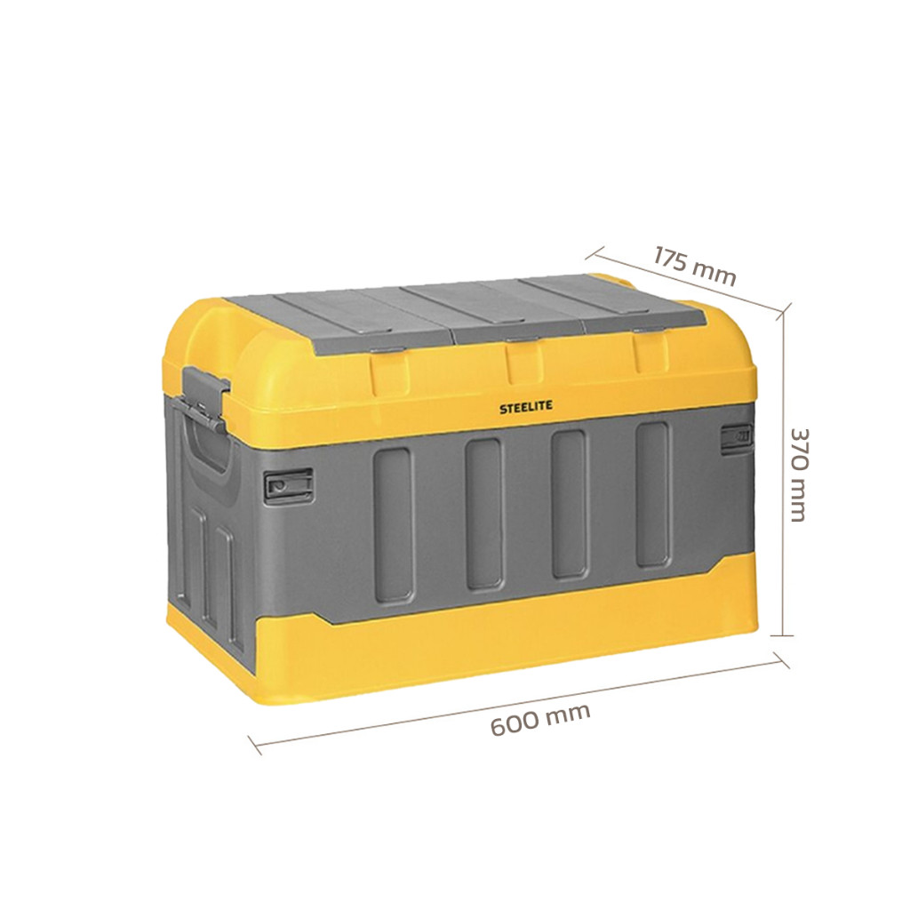 Nataku 1แถม1 กล่องเก็บของพับได้ 75L กล่องเก็บของ ที่เก็บของ ที่เก็บของพับได้ Storage box 100kg พกพาง่าย มีช่องแยก - รูปที่ 5