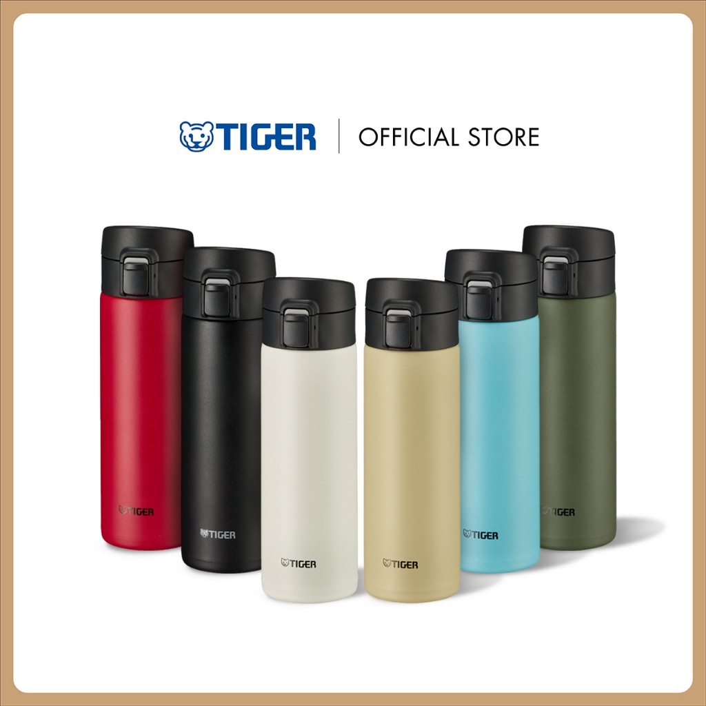 TIGER กระบอกน้ำสเตนเลสสุญญากาศฝากด 0.48 ล. (MKA-K048)