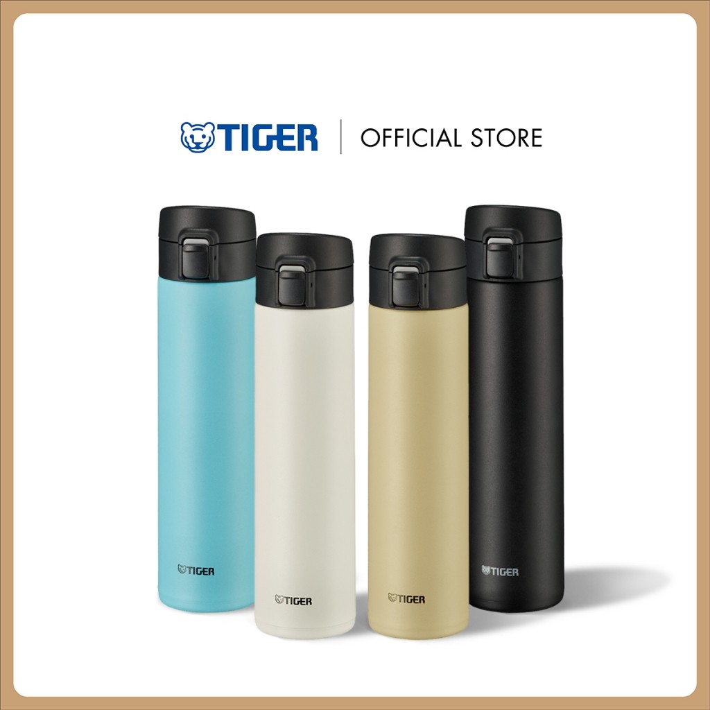 TIGER กระบอกน้ำสเตนเลสสุญญากาศฝากด 0.60 ล. (MKA-K060)