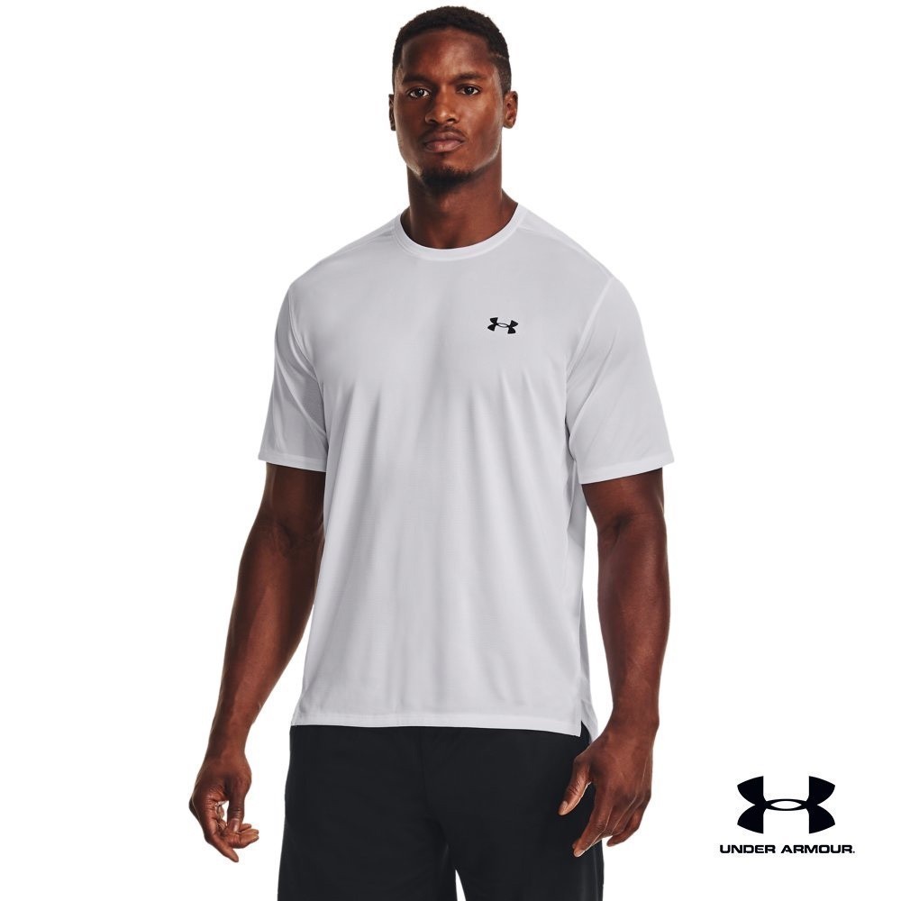 Under Armour UA Men's Tech™ Vent Short Sleeve อันเดอร์ อาร์เมอร์ เสื้อออกกำลังกายสำหรับเทรนนิ่ง สำหรับผู้ชาย — صورة 7