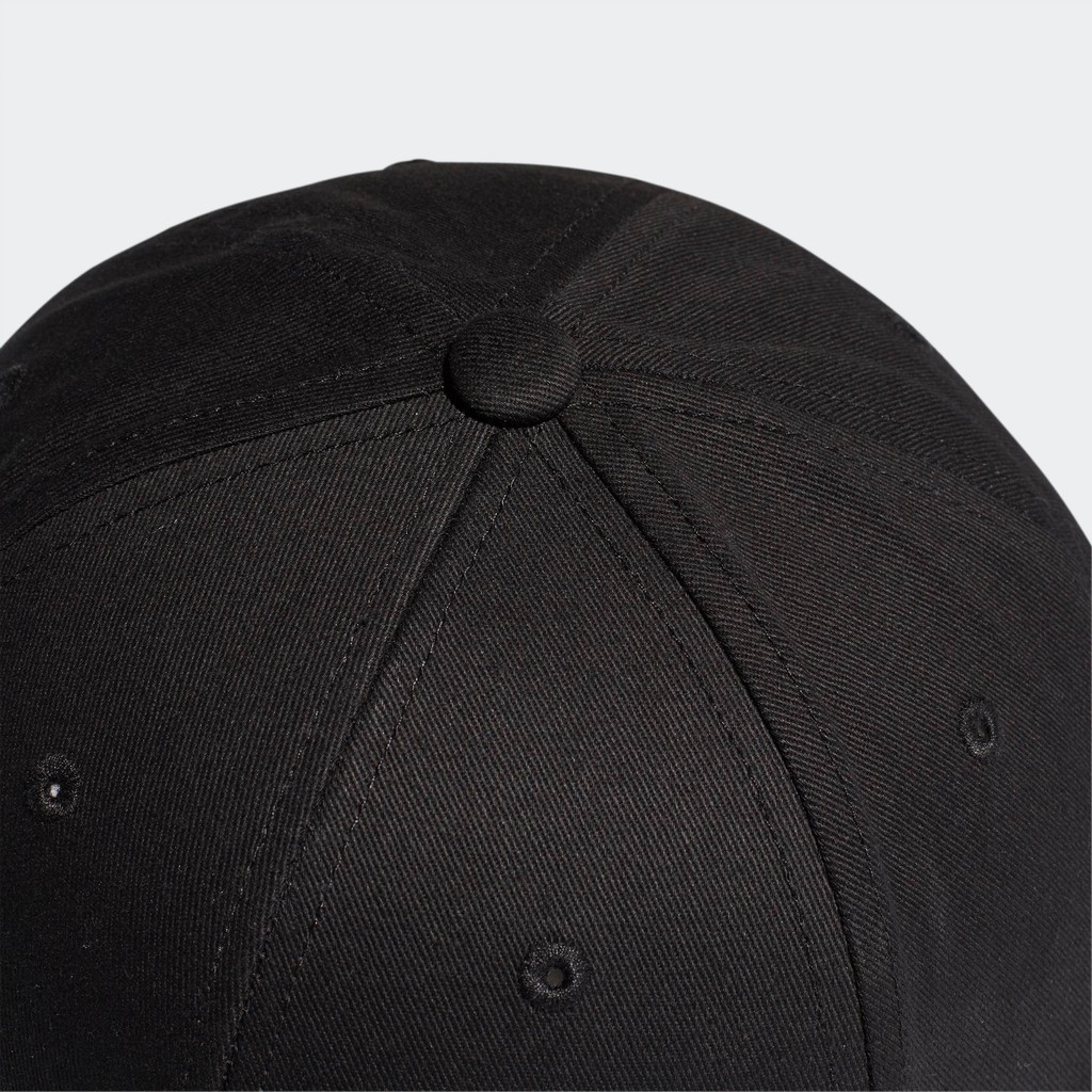 adidas Lifestyle COTTON BASEBALL CAP Unisex Black FK0891 - รูปที่ 4