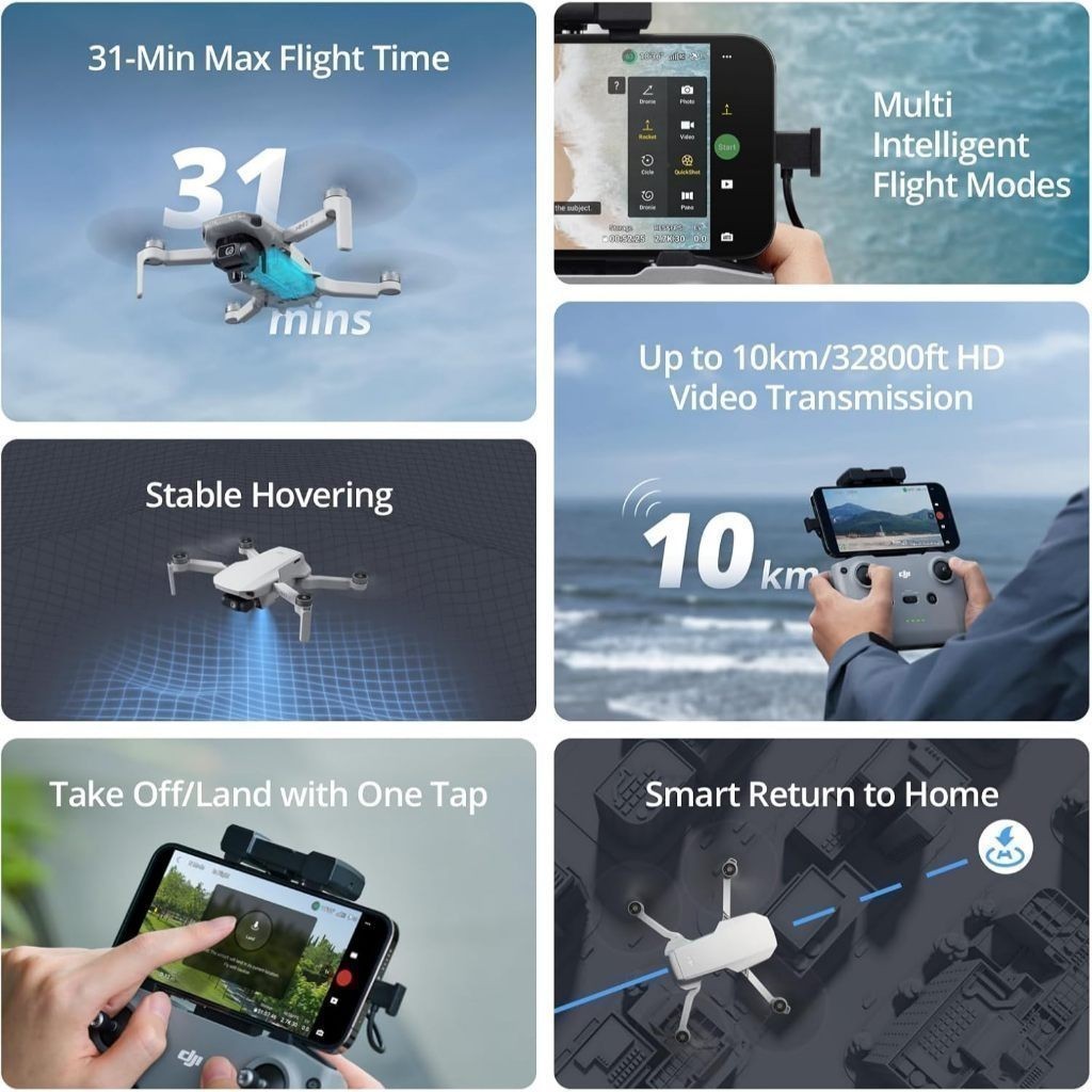 DJI Mini 4K Drone /  Fly More Combo (ประกันศูนย์)
