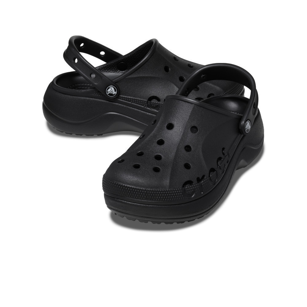 CROCS รองเท้าลำลองผู้หญิง BAYA PLATFORM CLOG  รุ่น 208186001 - BLACK