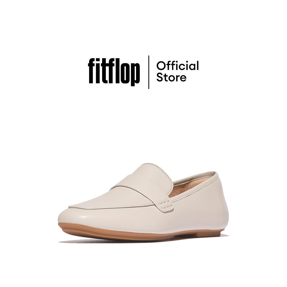 FITFLOP DELICATO SOFT LEATHER LOAFERS รองเท้าโลฟเฟอร์ผู้หญิง รุ่น HX9-A99 สี BEIGE