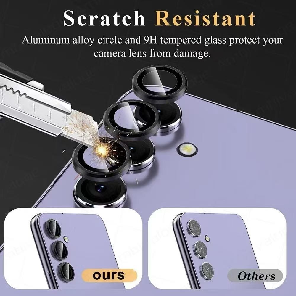 ฟิล์มกระจก กันรอย เลนส์กล้อง สำหรับ Samsung A05S A15 A16 A25 A35 A54 A55 เลนส์กล้อง - รูปที่ 2