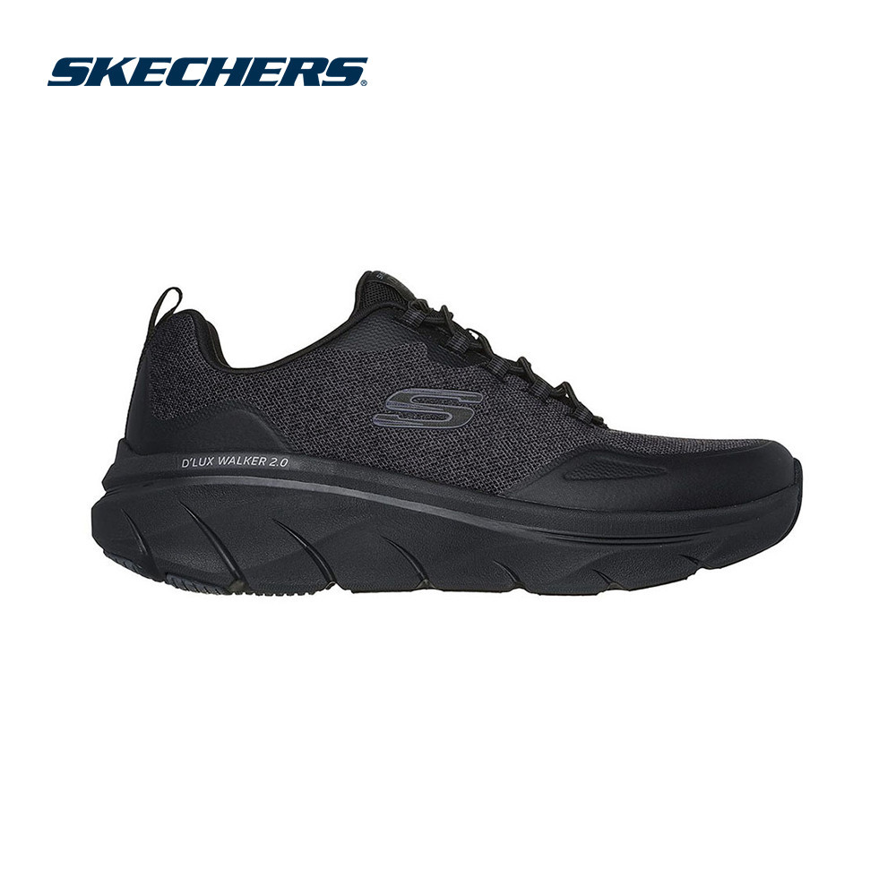 Skechers สเก็ตเชอร์ส รองเท้าลำลองผู้ชาย Men Sport D'Lux Walker 2.0 Steadyway Casual Shoes - 232719-B