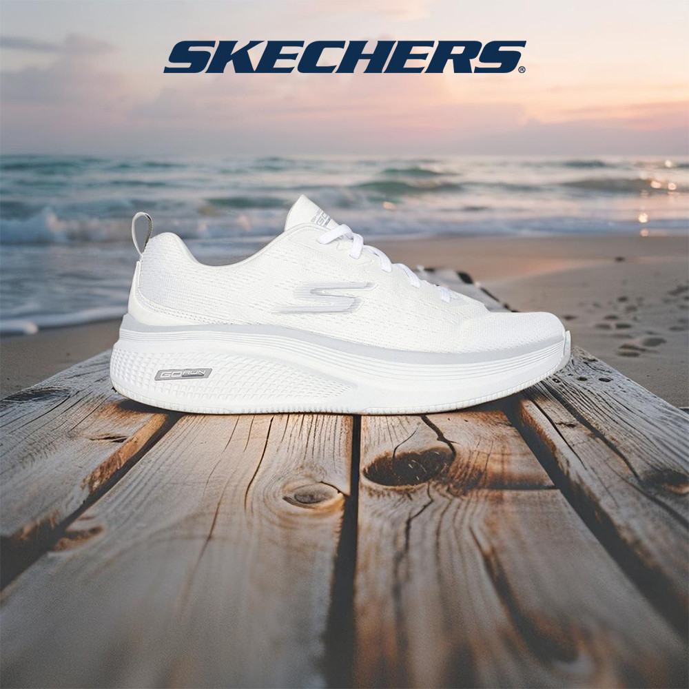 Skechers สเก็ตเชอร์ส รองเท้าผู้ชาย Men GORun ELEVATE 2.0 Performance Shoes - 220847-WHT