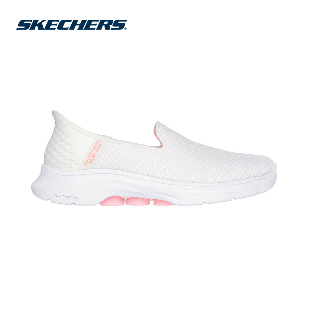 Skechers สเก็ตเชอร์ส รองเท้าผู้หญิง Women GOwalk 7 GOwalk Shoes - 125228-WPK - Air-Cooled Memory Foa