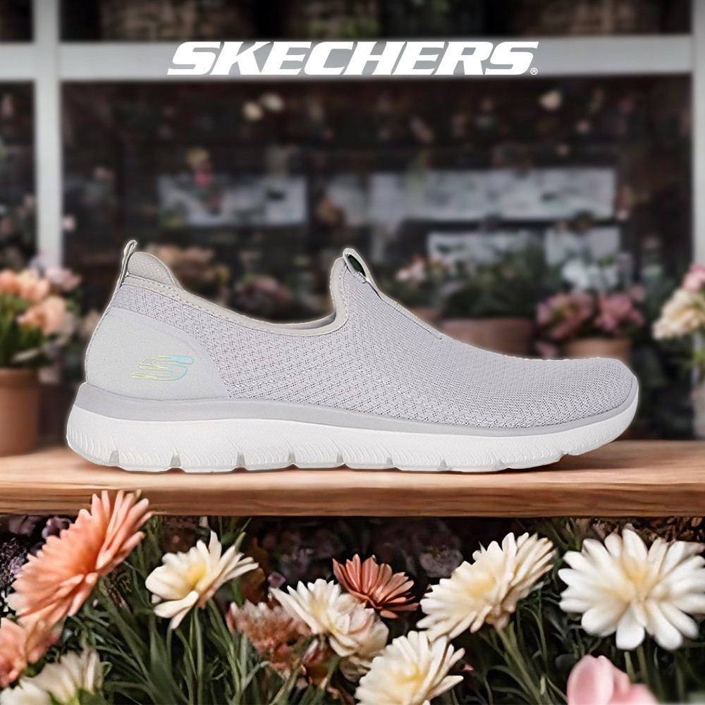 Skechers สเก็ตเชอร์ส รองเท้าผู้หญิง Women Summits Sport Shoes - 150270-LTGY - Me