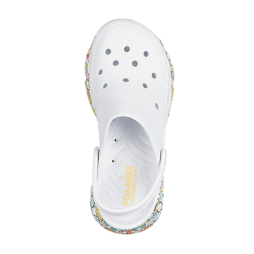 Skechers สเก็ตเชอร์ส รองเท้าผู้หญิง Women Foamies Max Cushioning Foamies In Bloom Shoes – 111671-WMLT ราคา ถูกที่สุด ดีลบีเคเค แกลเลอรีภาพที่ 3