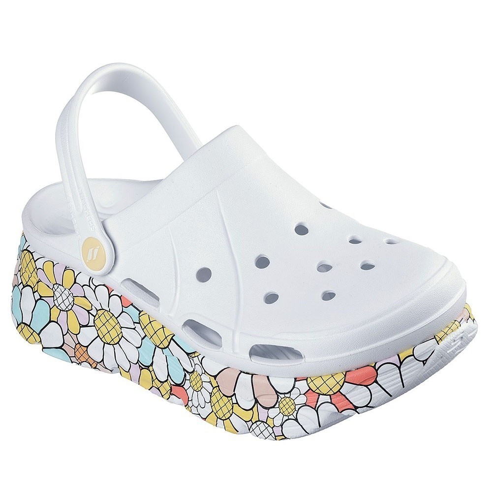 Skechers สเก็ตเชอร์ส รองเท้าผู้หญิง Women Foamies Max Cushioning Foamies In Bloom Shoes – 111671-WMLT ราคา ถูกที่สุด ดีลบีเคเค แกลเลอรีภาพที่ 2