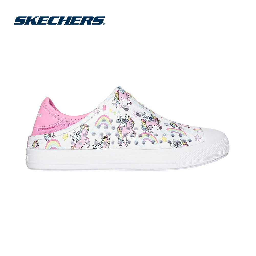 Skechers สเก็ตเชอร์ส รองเท้าเด็กผู้หญิง Girls Guzman Steps Shoes - 308054L-WMLT