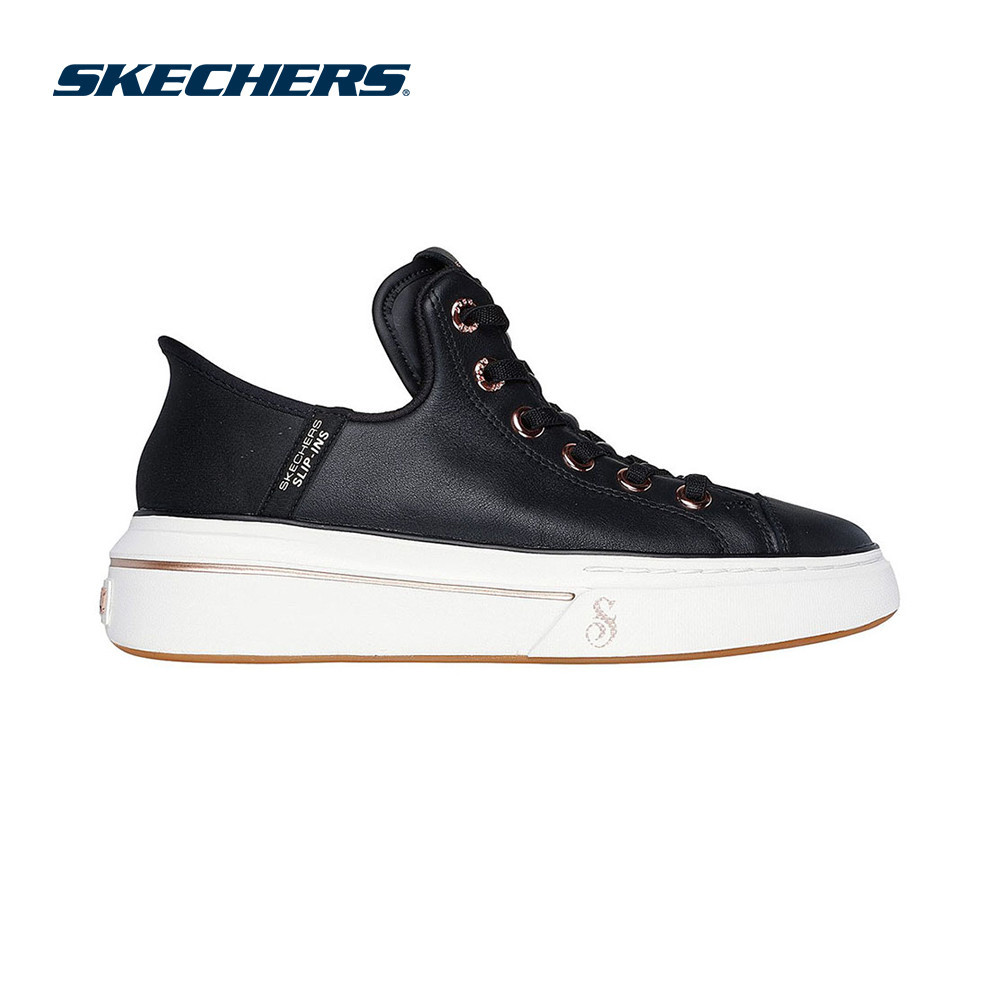 Skechers สเก็ตเชอร์ส รองเท้าผู้หญิง Women Slip-ins Court Classics Hotshot Perfect Choice Shoes - 185322-WRD