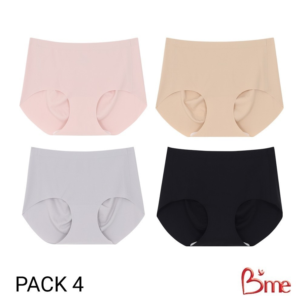 B'me กางเกงใน รุ่น ME7A98 (แพ็ก 4 ตัว) คละสี