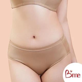 B'me กางเกงในเอวกลางรุ่น ME7086 (แพ็ก4ตัว) สีดำ สีนู้ด
